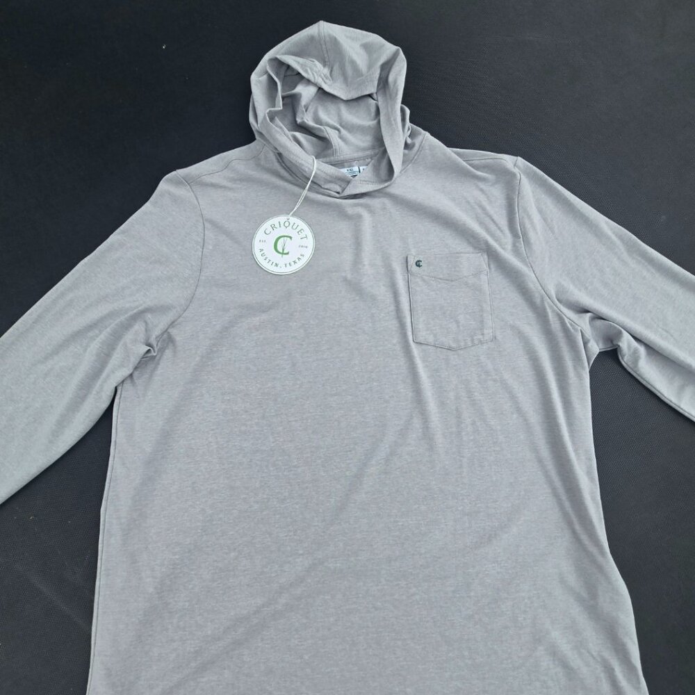 NWT Men's Criquet Long Sleeve Hoodie Size XXL